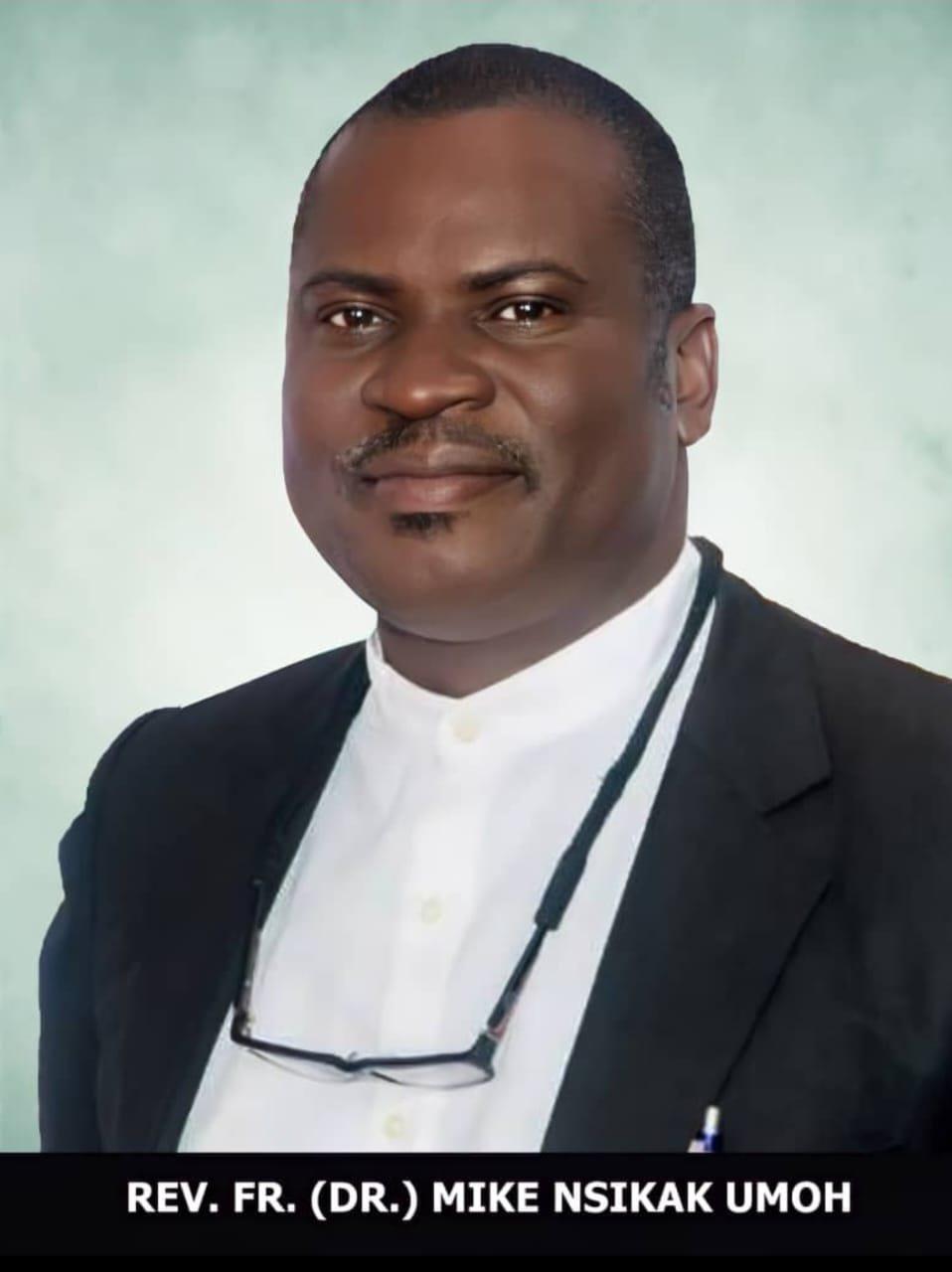 Portrait of Rev. Fr. (Dr.) Mike Nsikak Umoh
